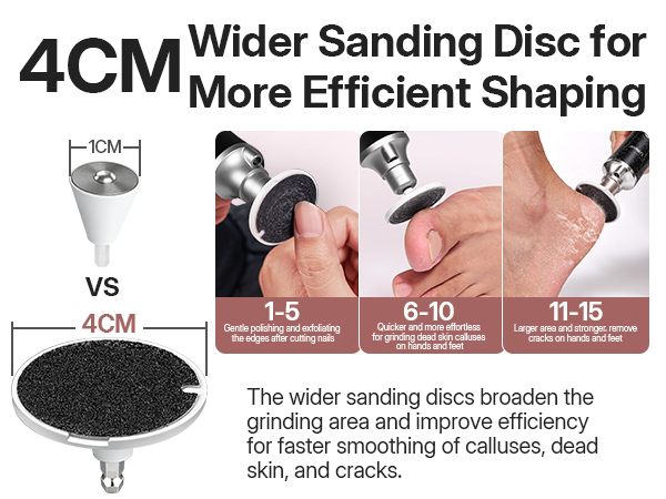 4 cm wider