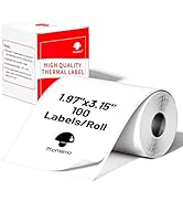 Phomemo Thermal Labels- Sticker Label for M110/M221/M220/M120/M200 Label Printer,1.97"x3.15"(50x8...