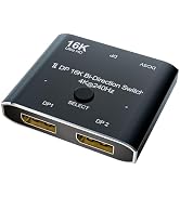CableDeconn DisplayPort 16K DP 2.1 Switch Bi-Direction