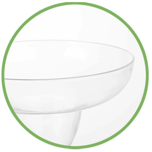 Smooth Edge,Wide and Shallow Mouth