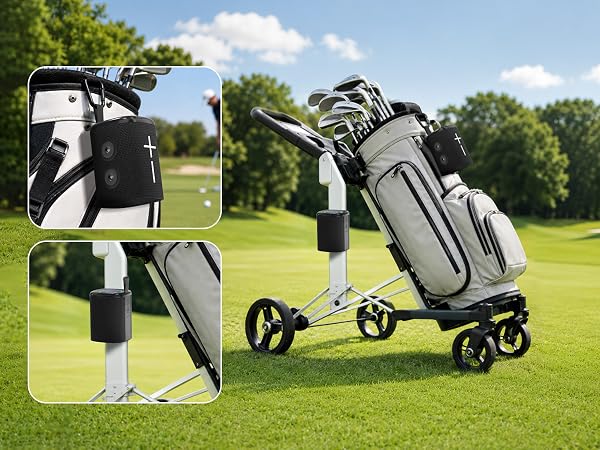 bluetooth speaker for golf cart