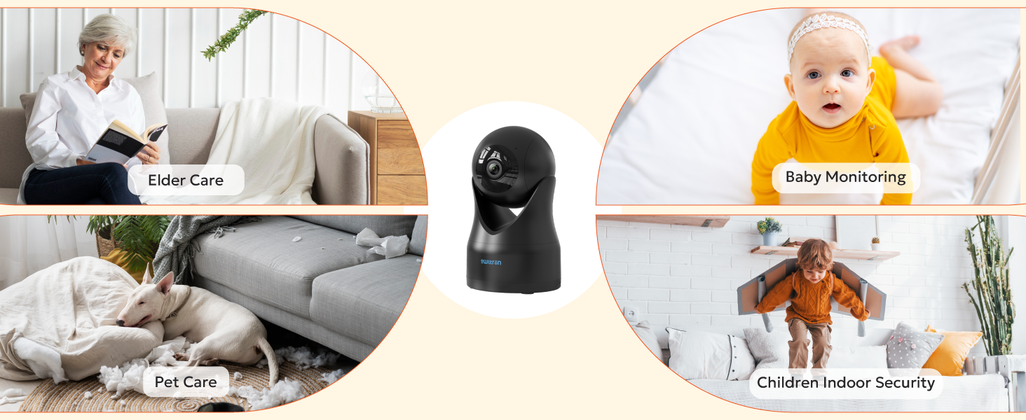 home security camera for baby pet dog elder