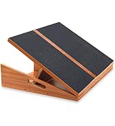 MUCITAGF Professional Slant Board, Adjustable Incline Board and Calf Stretcher, Slant Board for C...