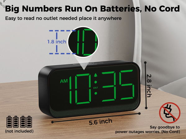 clock for bedroom
