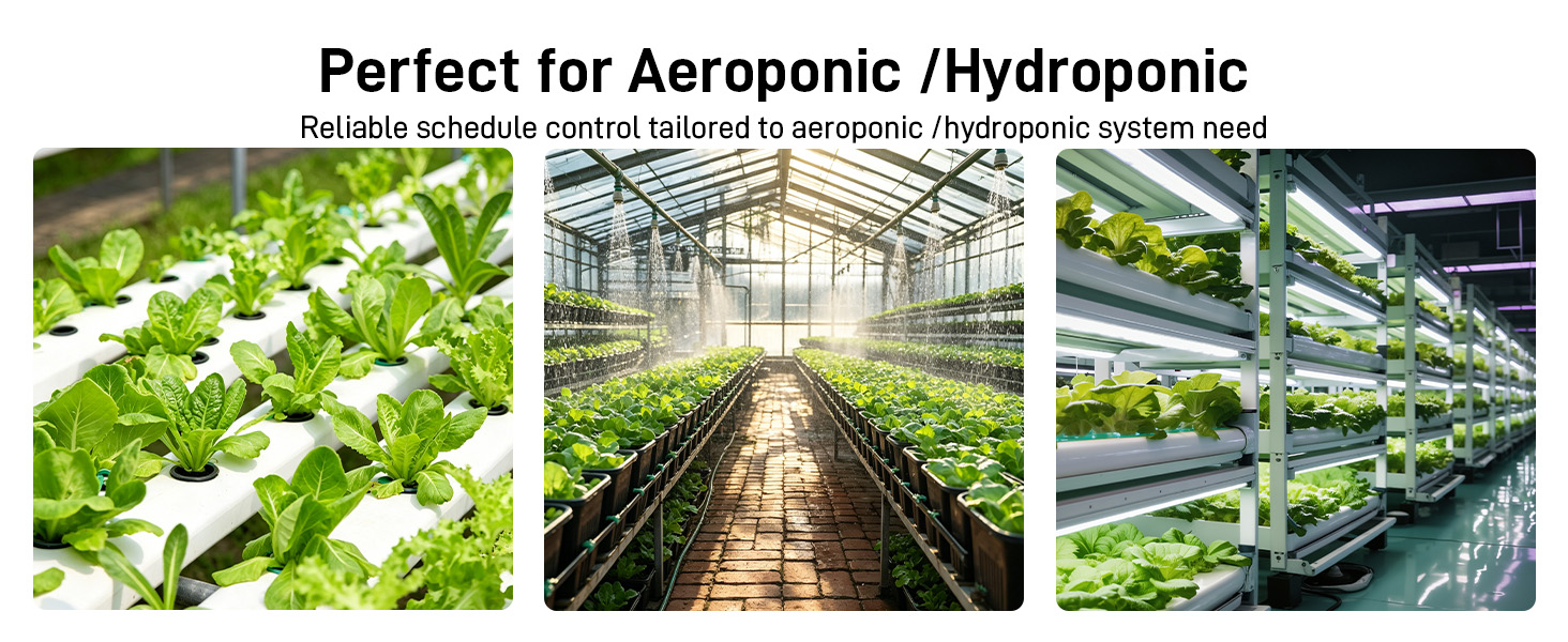 perfect for aeroponic and hydroponic