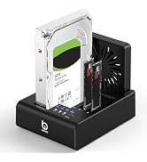 M.2 NVMe & SATA Hard Drive Docking Station, USB C 10Gbps Hard Drive cloner for M.2 PCIe NVMe + SA...