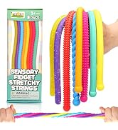 Sensory Autism Toys for Kids - Textured Stretchy Sensory Fidget Toys for Stress, Anxiety , Sensor...