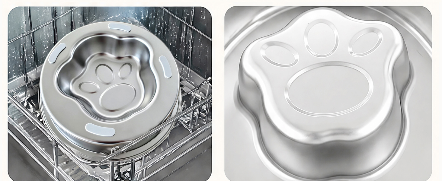 Stainless Steel Slow Feeder Dog Bowls