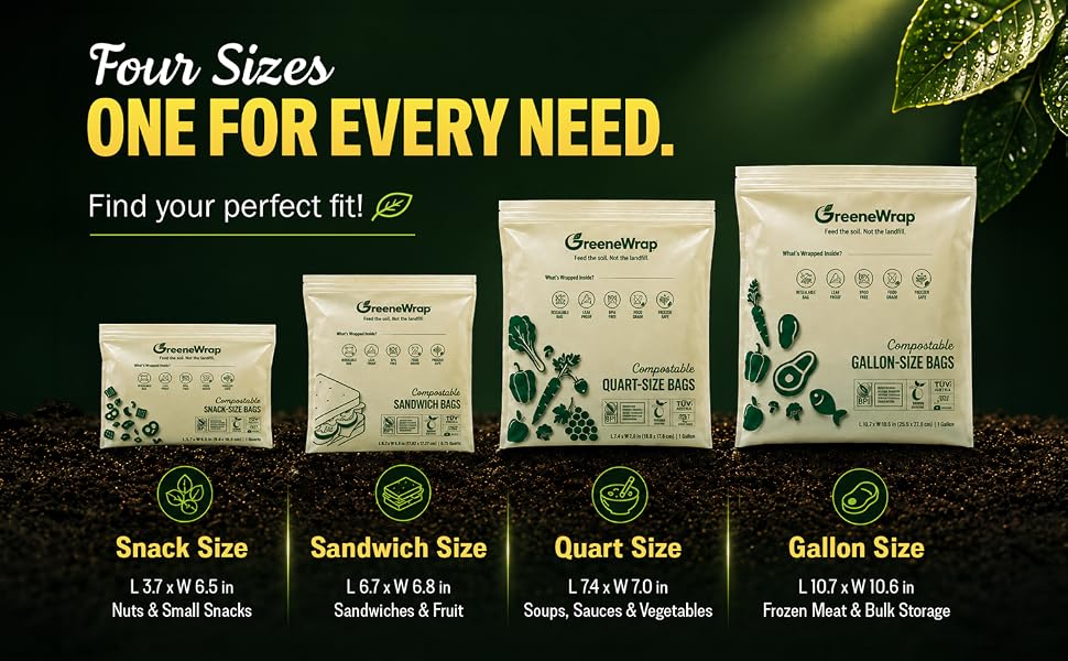 sizes