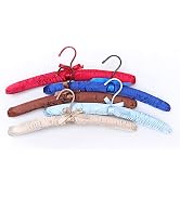 Fazanwey Padded Hangers for Clothes Satin Hangers Clothes Hangers Padded Hanger for Women Sweater...