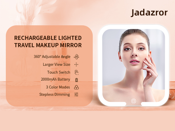 makeup mirror with light