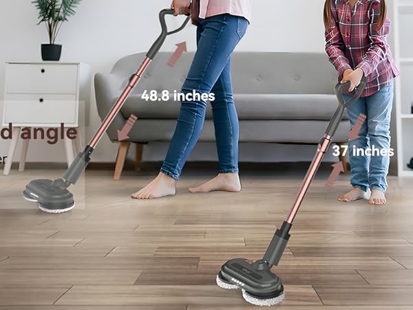 Adjustable Tube electric mop cordless mop