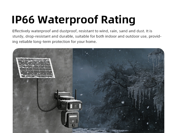 IP66 Waterproof Rating