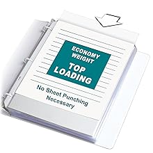 Economy Weight Sheet Protectors