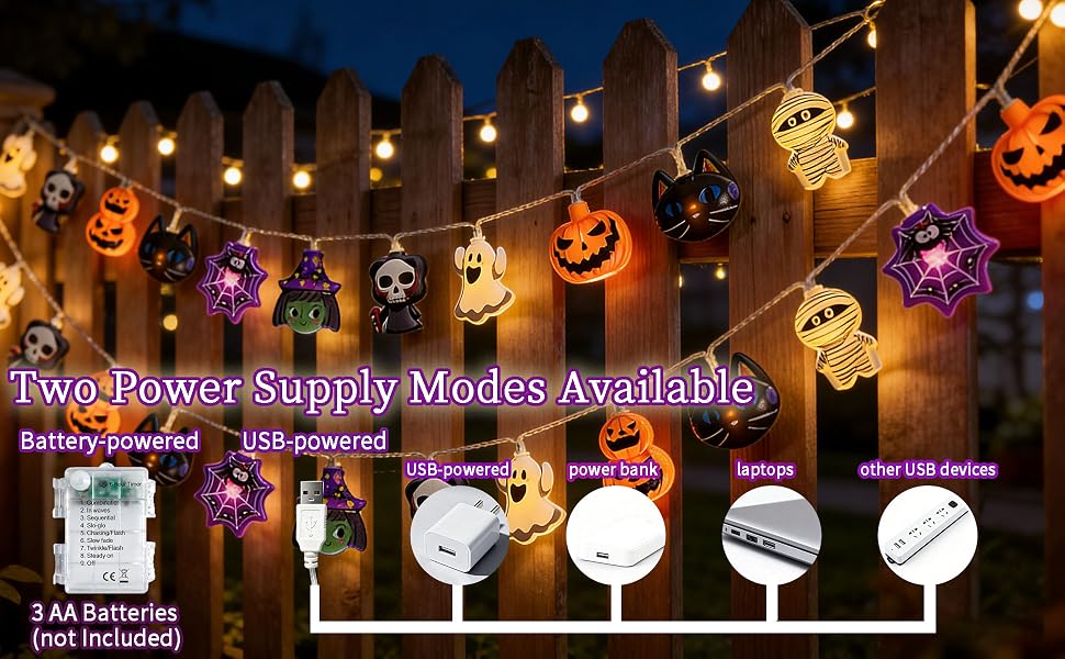 Halloween party lights