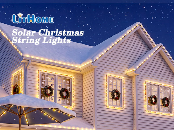 Solar String Lights Outdoor