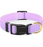 TMOODEL Reflective Dog Collar, Adjustable Dog Collar for Extra Small Dogs, Cute Puppy Collar for ...