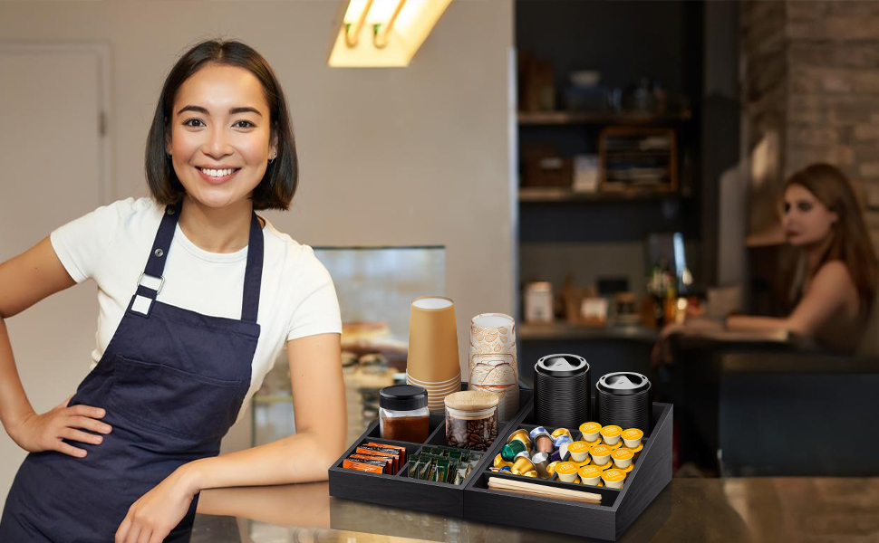 Coffee Station Organizer
