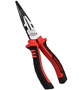 WISEUP long needle pliers 6-inch
