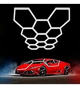 Hexagon Garage Light Fixture 50 Packs: 52800LM 480W Super Bright Honeycomb Hexagon Led Garage Lig...