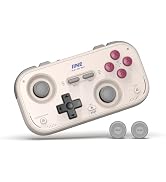 IINE Retro Pocket Game Controller with Hall Effect Joysticks, Switch 1 & 2 Compatible, Wireless G...