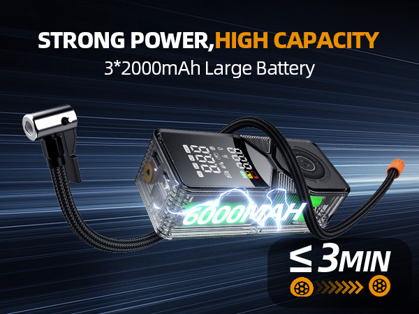 Tire Inflator Portable Air Compressor