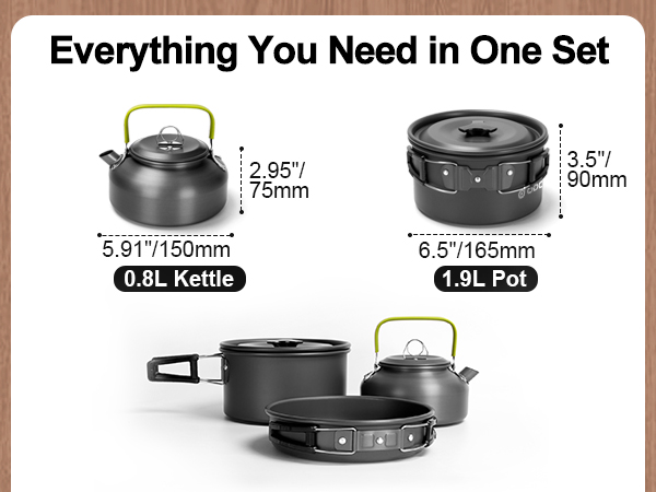 camping cookware