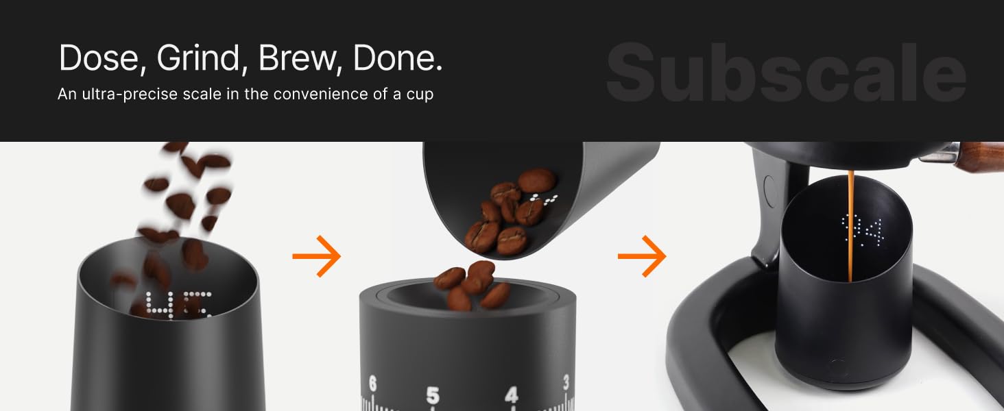 Subminimal Digital Dosing Cup