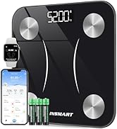 INSMART Smart Scale for Body Weight, Digital Bathroom Scale Bluetooth Body Fat Scale,Body Composi...