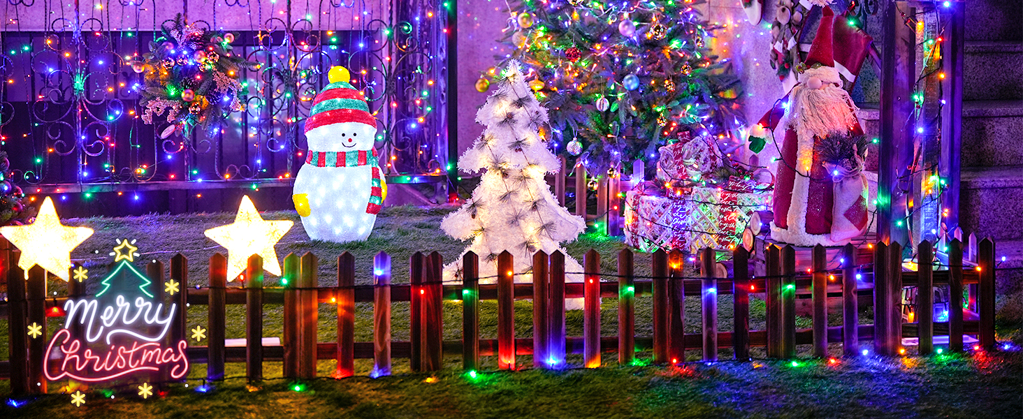 multi colored solar lights