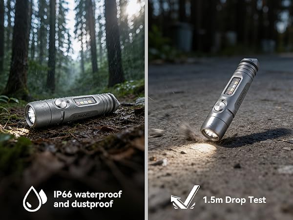 Waterproof flashlight