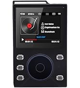 Pomya Portable Music Player, HiFi MP3 Player Bluetooth with 2.4 Inch Display, Lossless Sound, HiF...