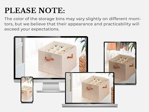 shoe storage bin