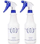 Plastic Spray Bottle, Empty Spray Bottles (2 Pack 24 Oz), Bealee All-Purpose Sprayer for Cleaning...