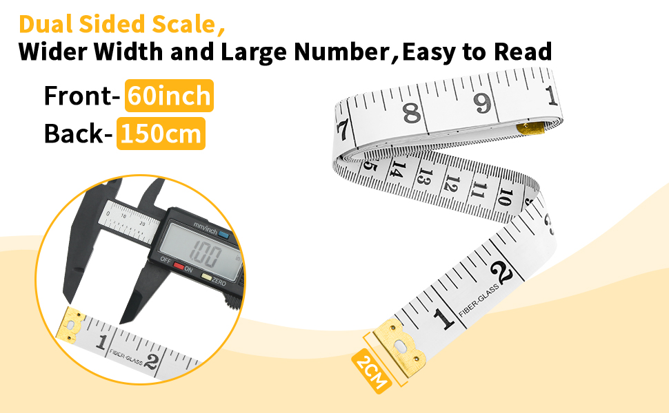 fabric tape measure soft tape measure cloth tape measure sewing tape measure