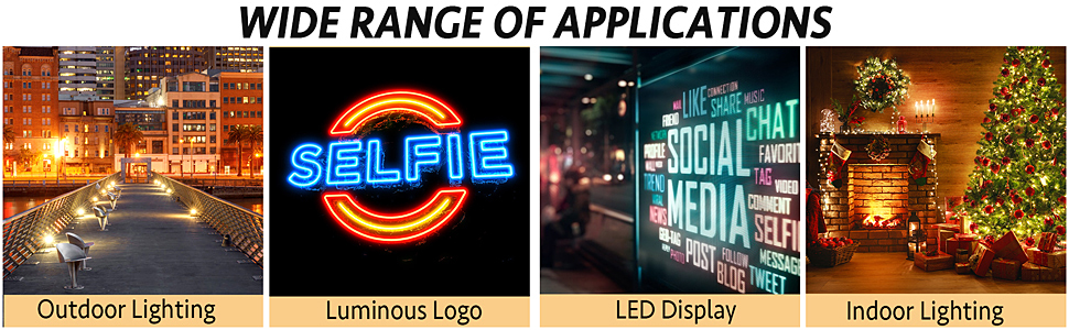 Wide Range of Applications