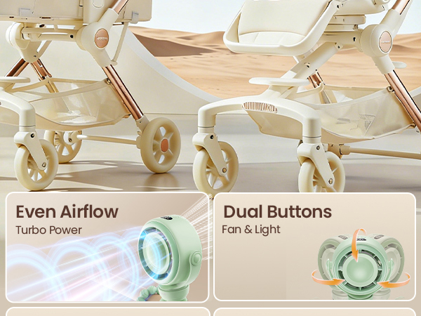 baby stroller fan