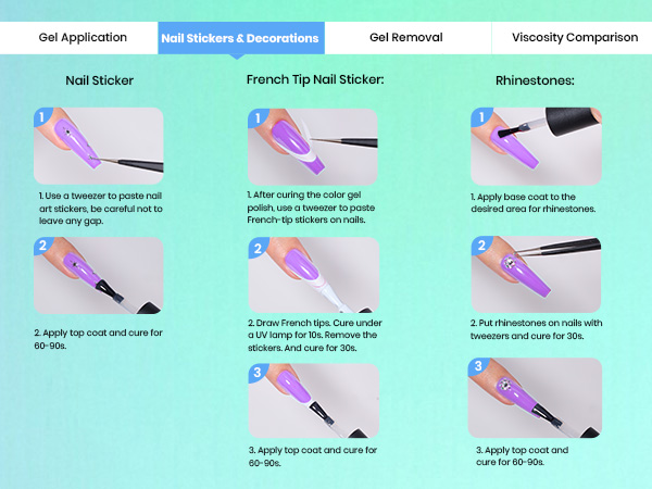 gel nail kit manicure kit gel nail polish kit