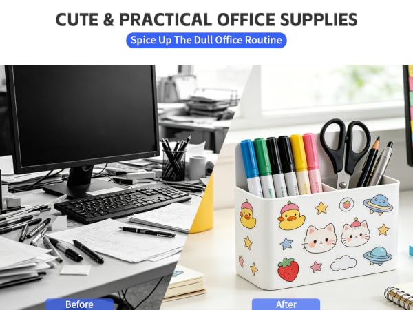 CUTE & PRACTICAL OFFICE SUPPLIES