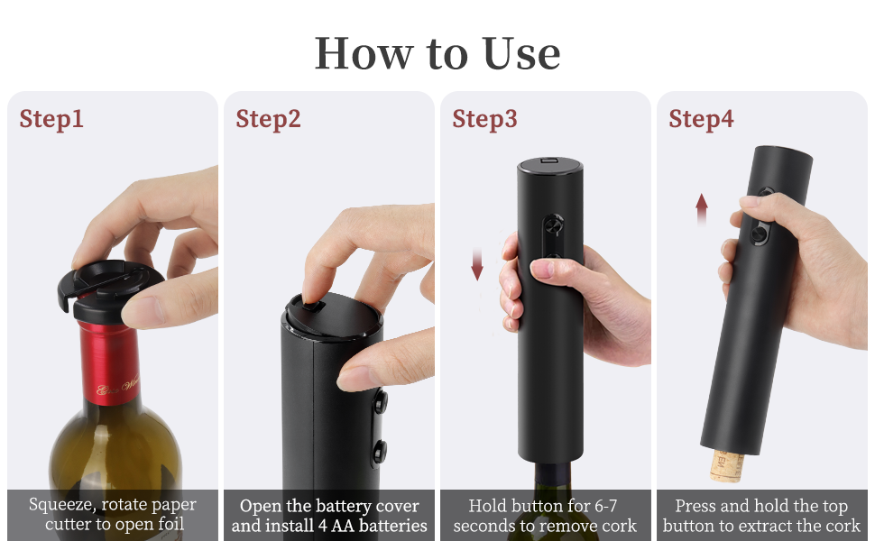 Battery Operated Wine opener