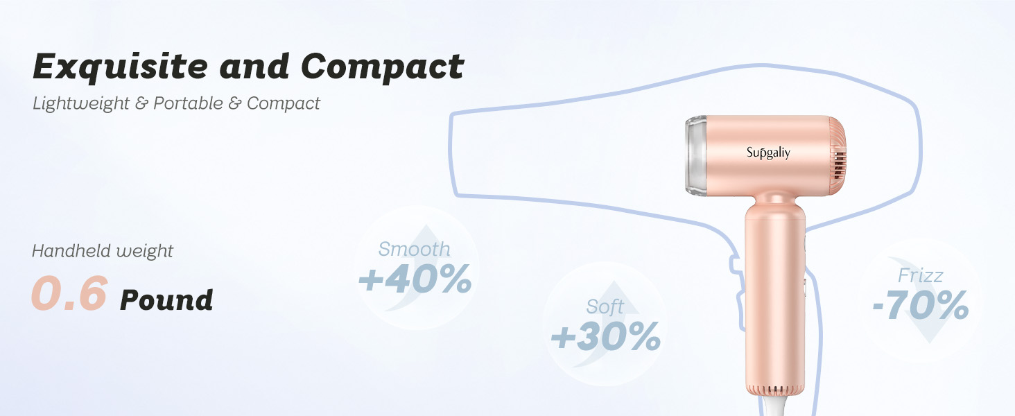 compact small hair dryer