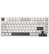 YUNZII YZ75 75% Hot Swappable Wireless Gaming Mechanical Keyboard, RGB Backlights, BT5.0/2.4G/USB...