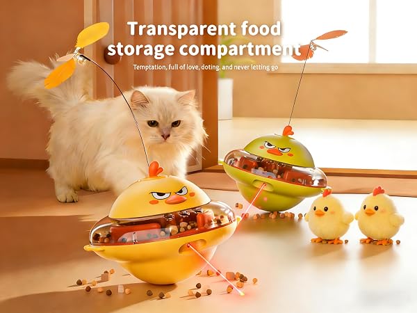 Transpartent food storage