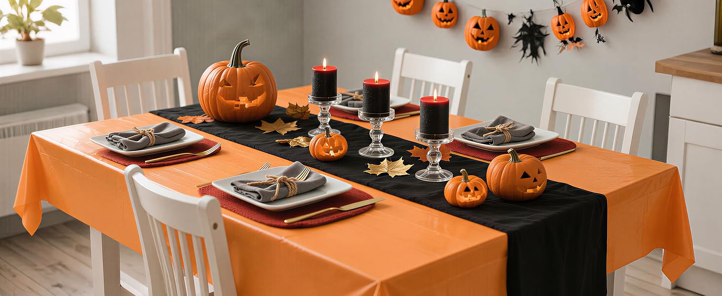 plastic tablecloth