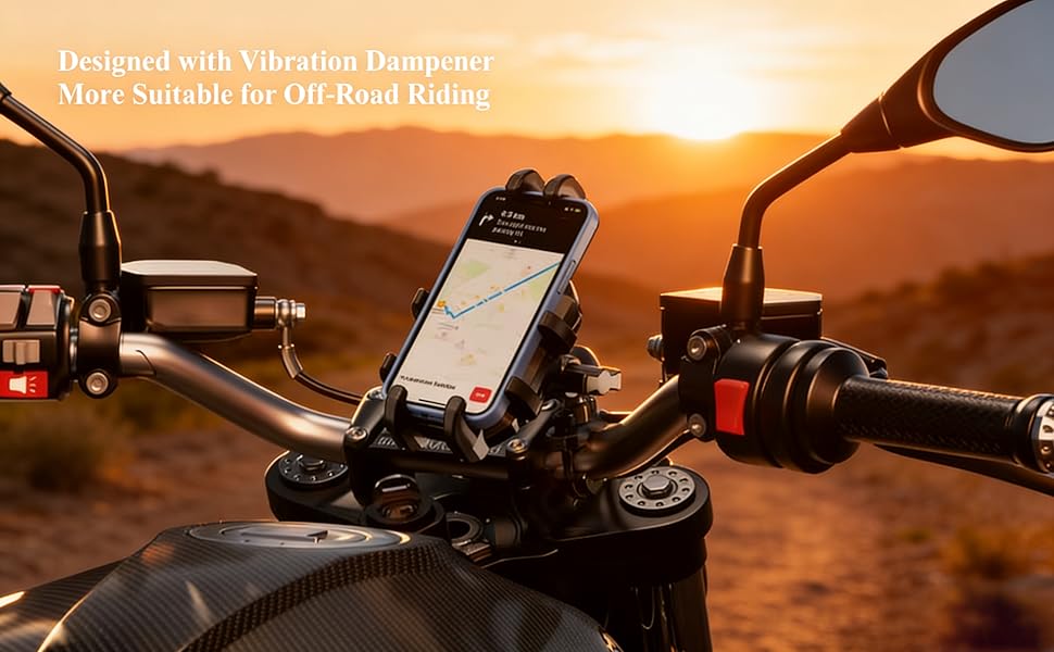 motorcycle phone mount