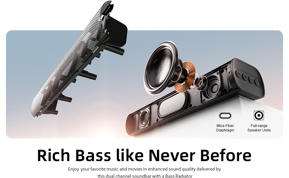 rich bass like never before