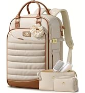 MATEIN HER Carry on Backpack with Hot Hair Travel Bag, TSA Approved Personal Item Bags