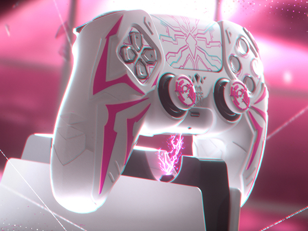 PlayVital Cyber Spider Design Edition Silicone Cover
