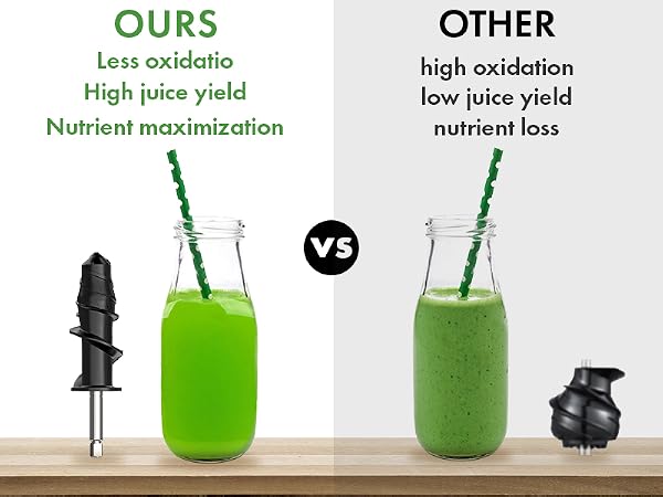 Masticating Juicer Attachment for KitchenAid Stand Mixer