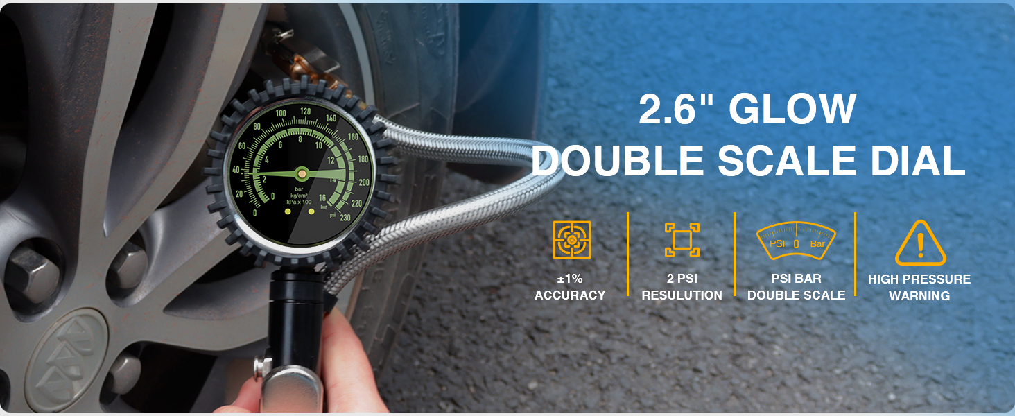 tire gauges for tire pressure